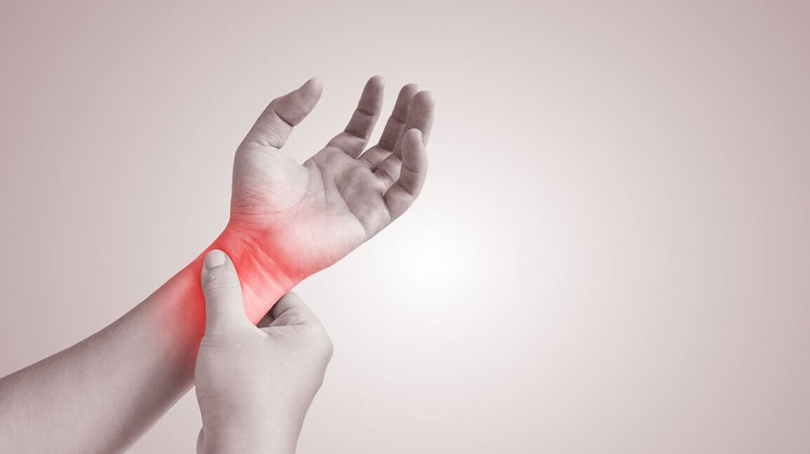 ciri saraf terjepit pergelangan tangan